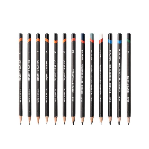 Pack of Derwent Academy Sketching Pencils - 12 | Wilko